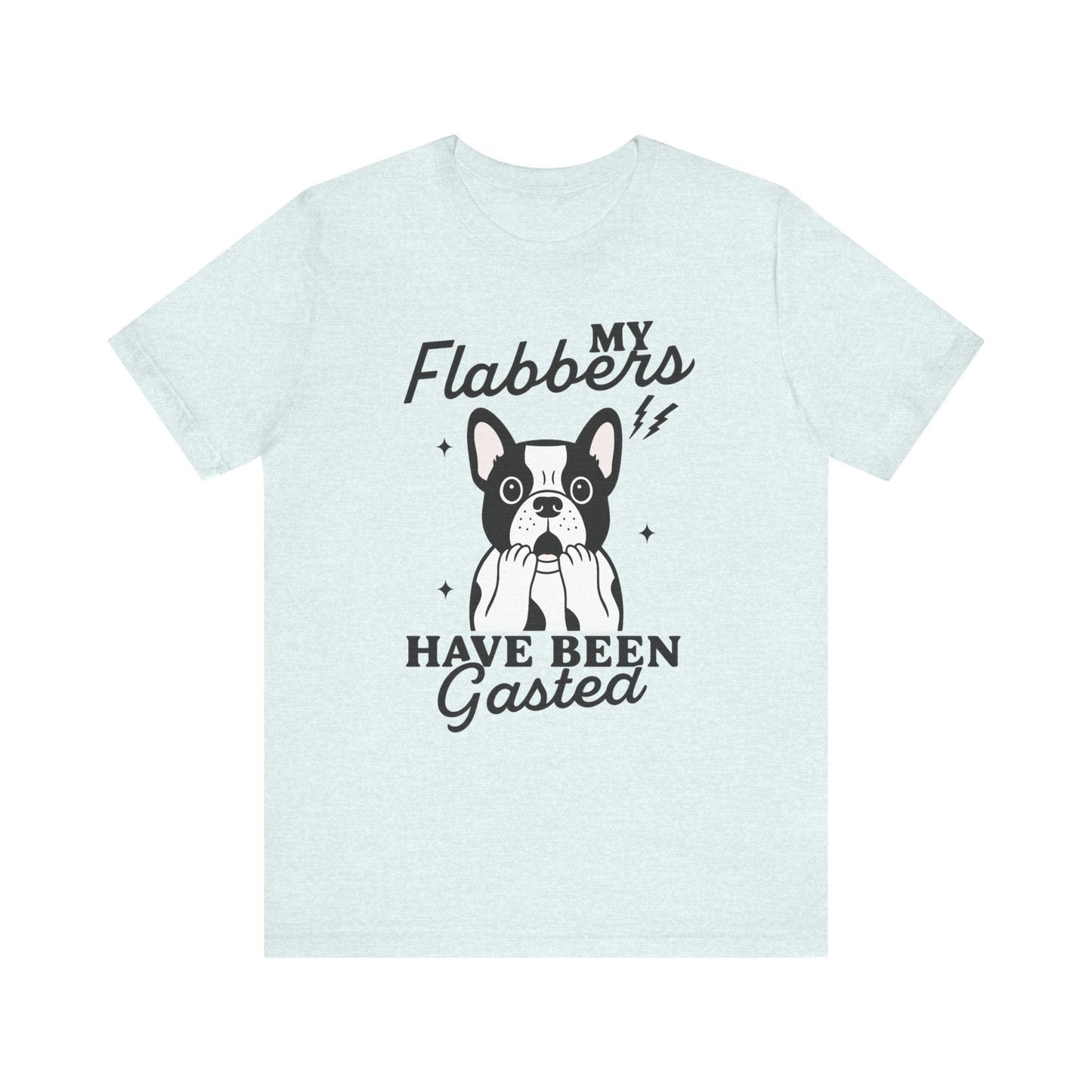 Piebald Frenchie Flabbergasted Tshirt