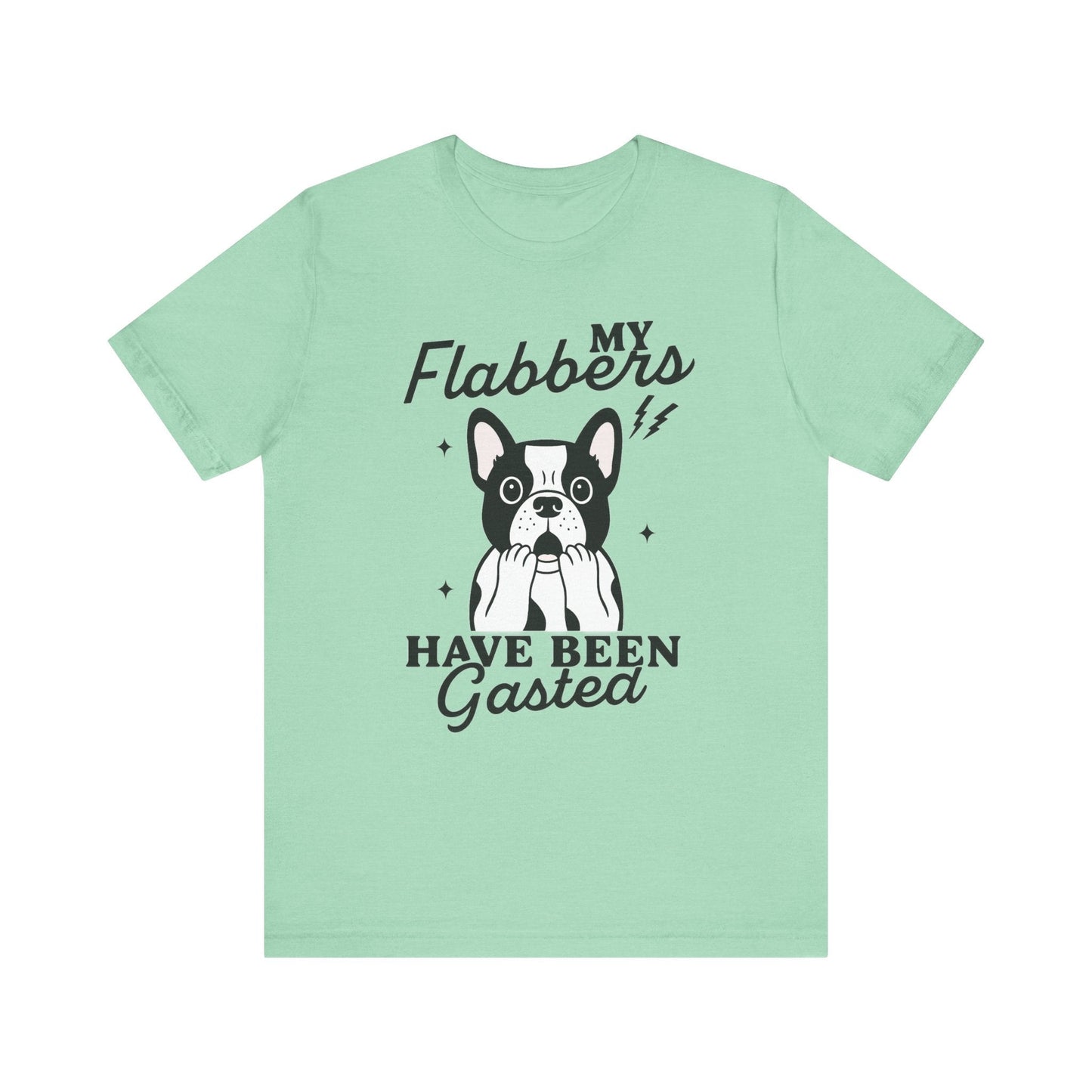 Piebald Frenchie Flabbergasted Tshirt