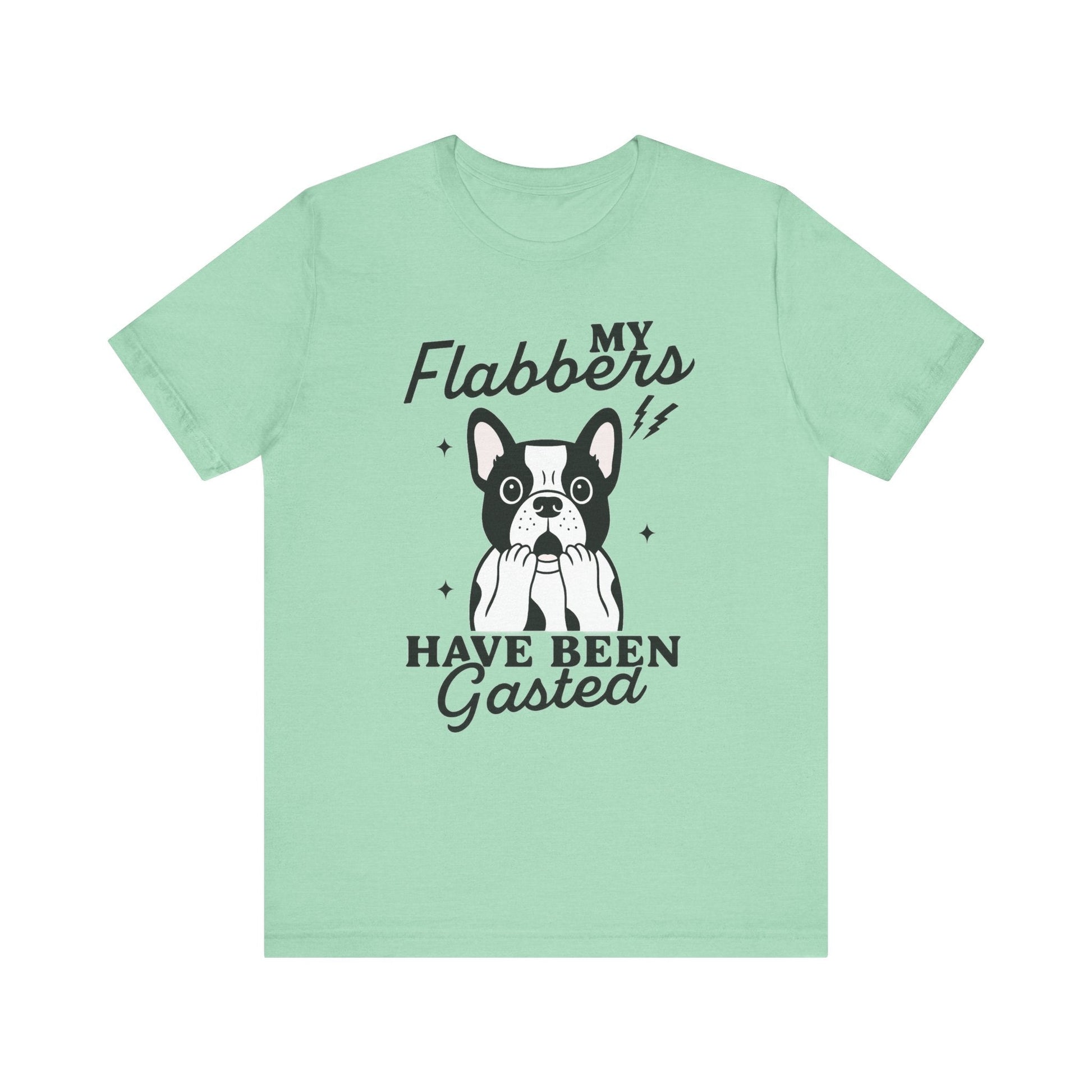 Piebald Frenchie Flabbergasted Tshirt