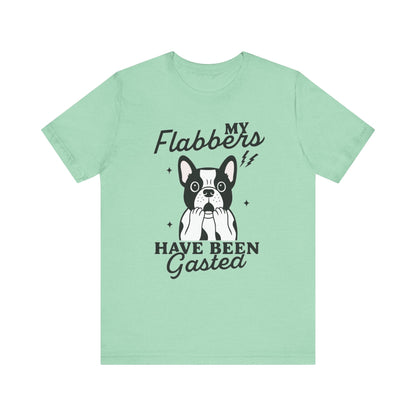 Piebald Frenchie Flabbergasted Tshirt