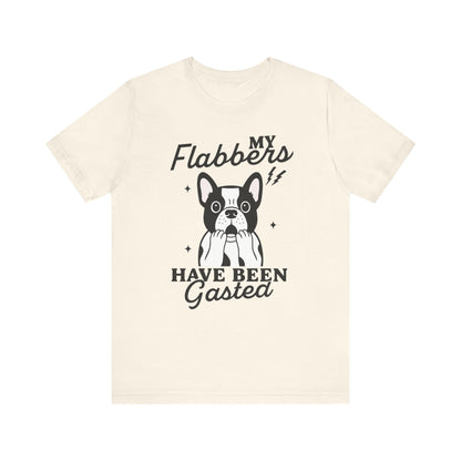 Piebald Frenchie Flabbergasted Tshirt
