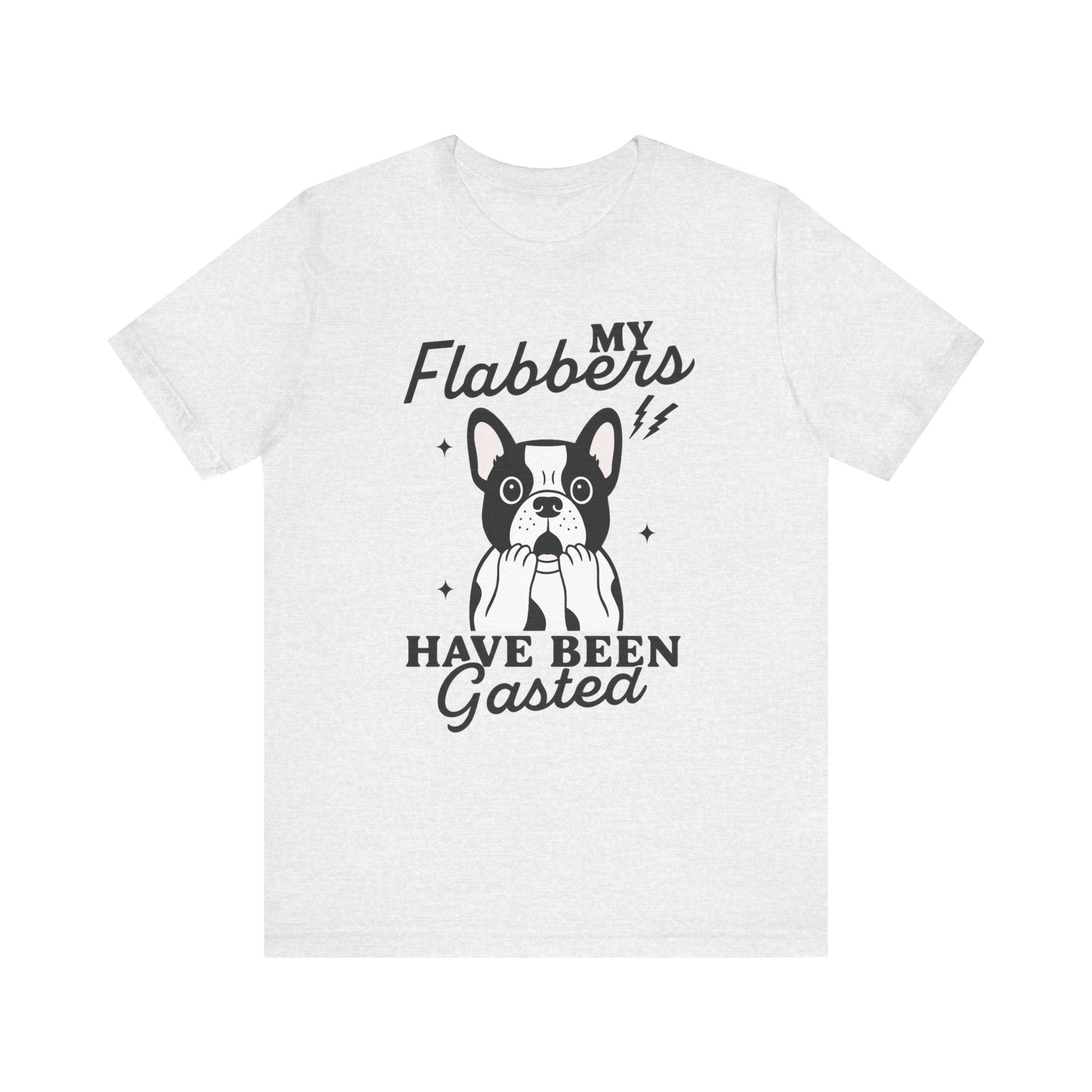 Piebald Frenchie Flabbergasted Tshirt
