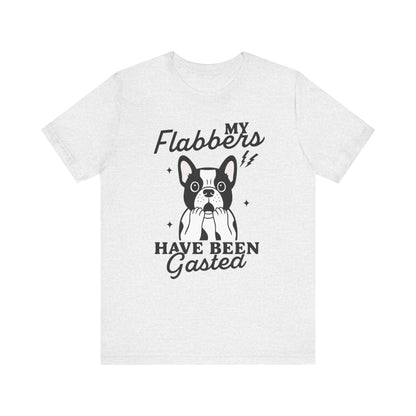 Piebald Frenchie Flabbergasted Tshirt