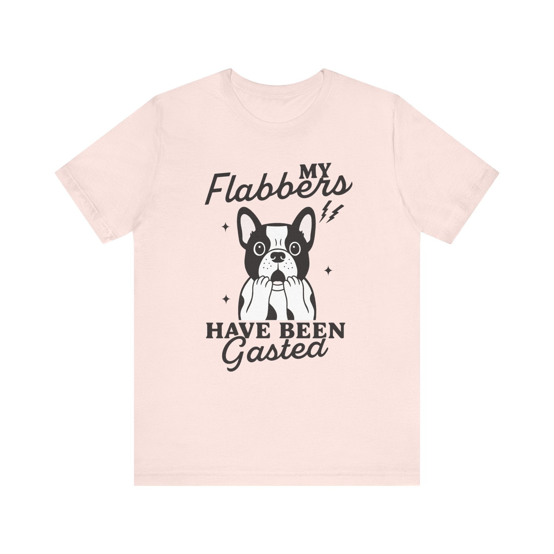 Piebald Frenchie Flabbergasted Tshirt