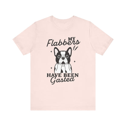 Piebald Frenchie Flabbergasted Tshirt