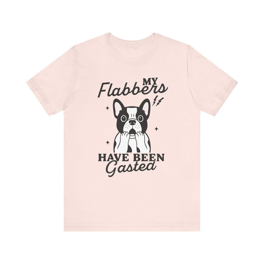Piebald Frenchie Flabbergasted Tshirt