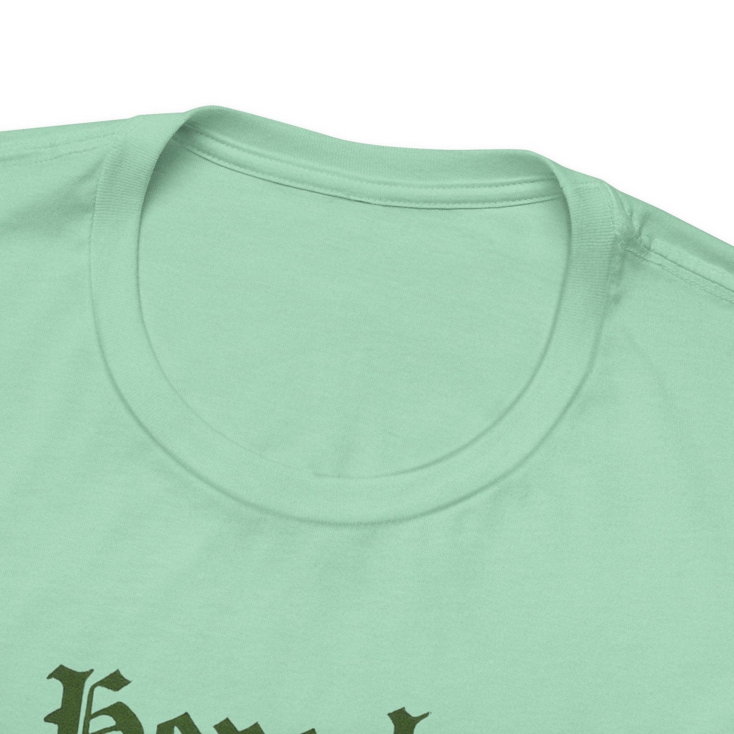 Piebald Frenchie Here Be Dragons TShirt