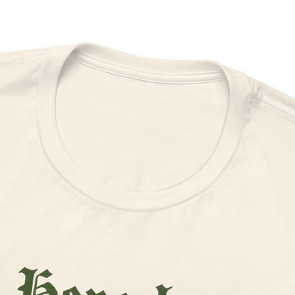 Piebald Frenchie Here Be Dragons TShirt