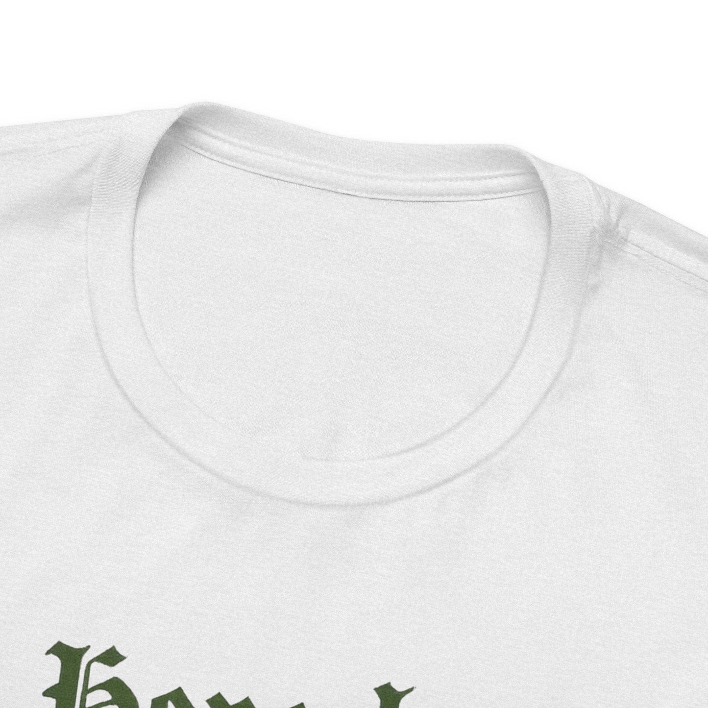 Piebald Frenchie Here Be Dragons TShirt