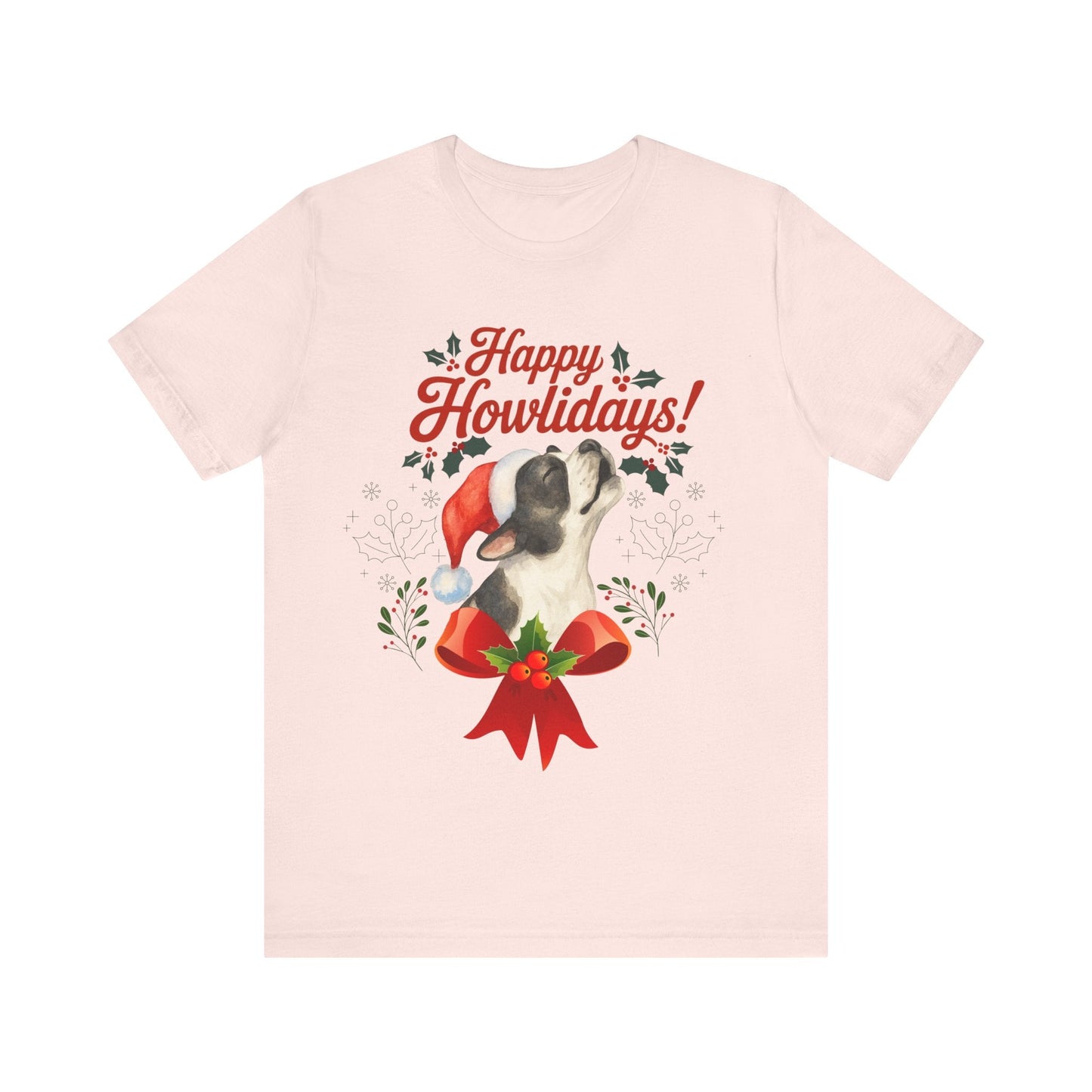 Piebald Frenchie Howlidays TShirt