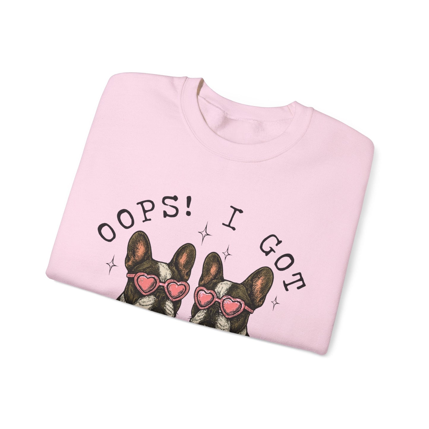 Piebald Frenchie Oops Sweatshirt