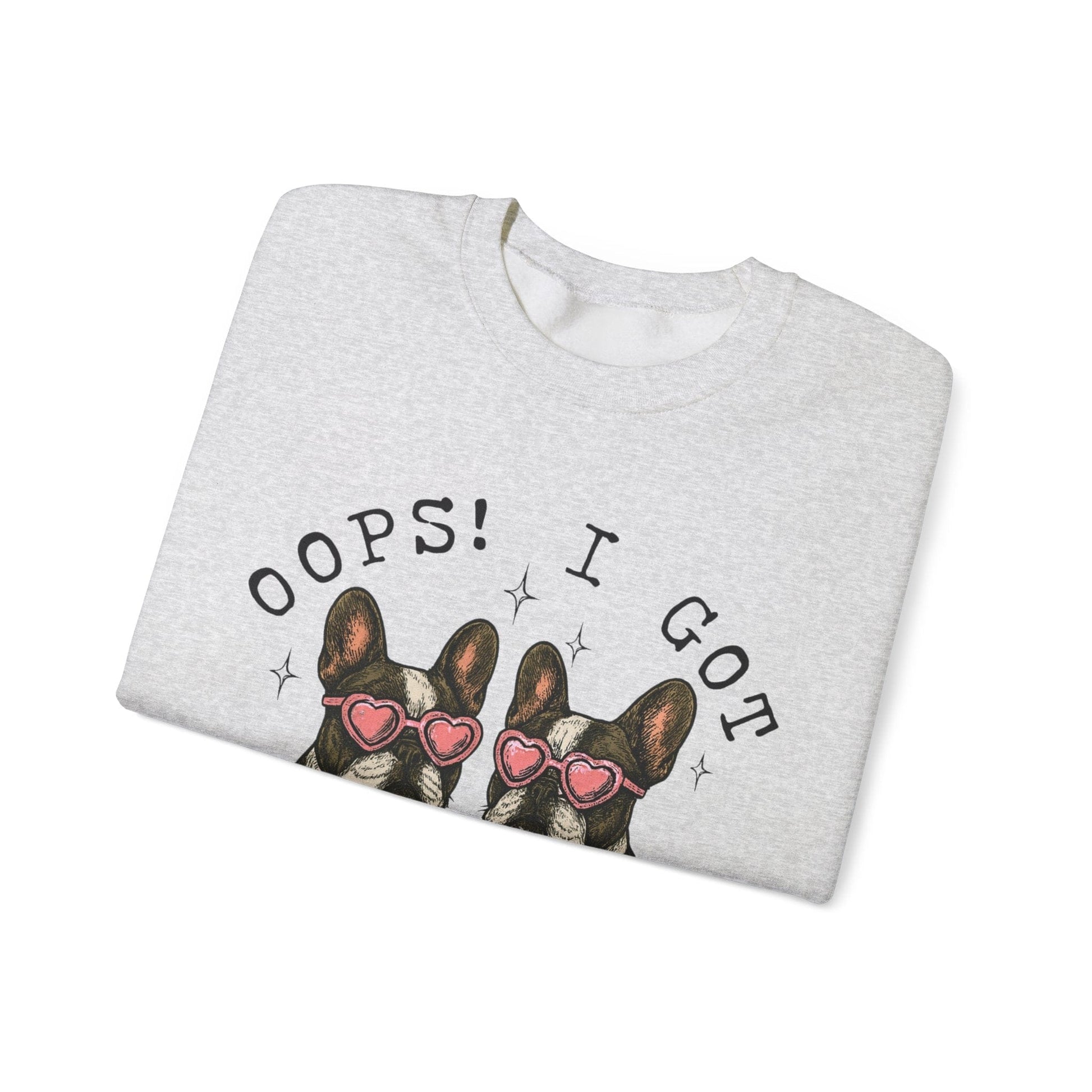 Piebald Frenchie Oops Sweatshirt