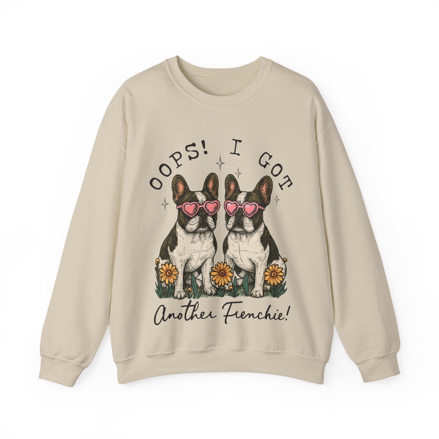 Piebald Frenchie Oops Sweatshirt