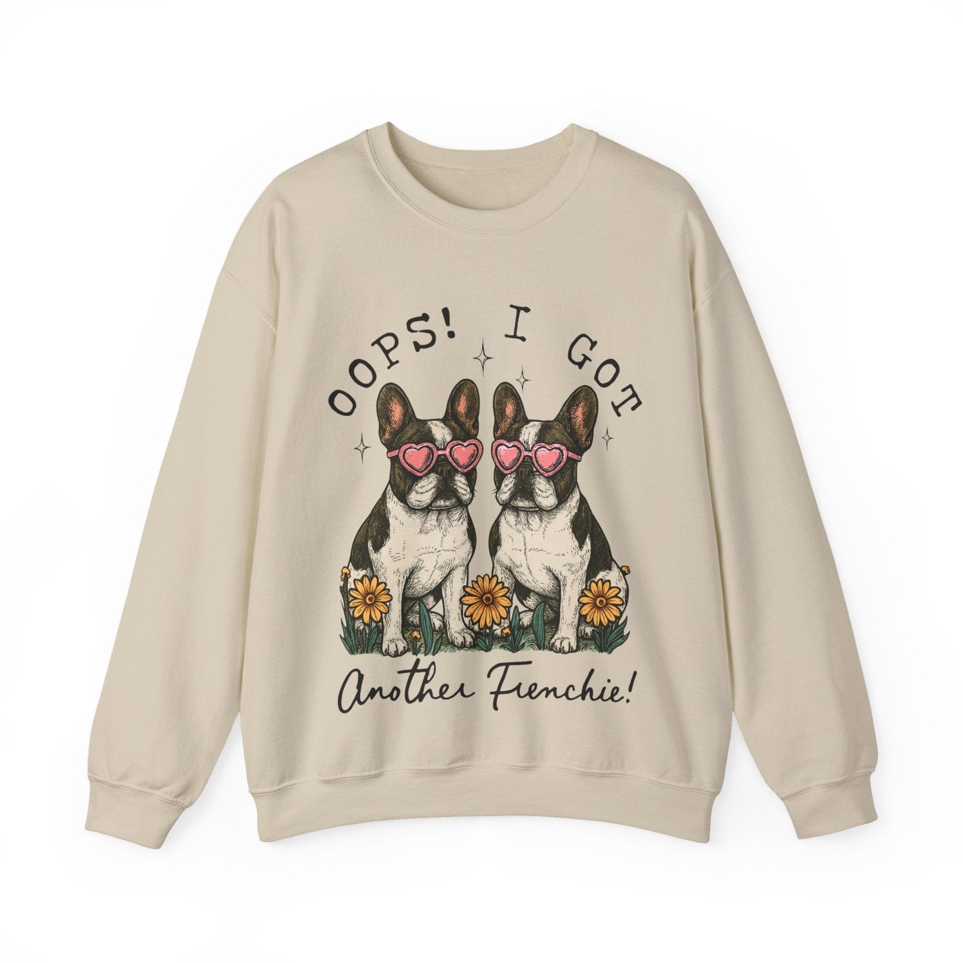 Piebald Frenchie Oops Sweatshirt