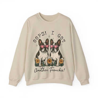 Piebald Frenchie Oops Sweatshirt