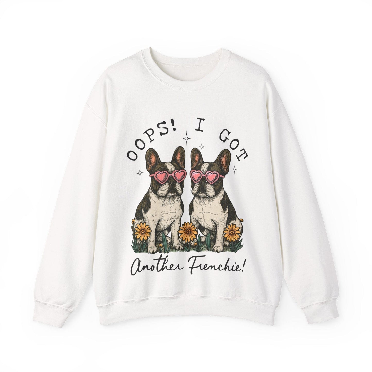 Piebald Frenchie Oops Sweatshirt