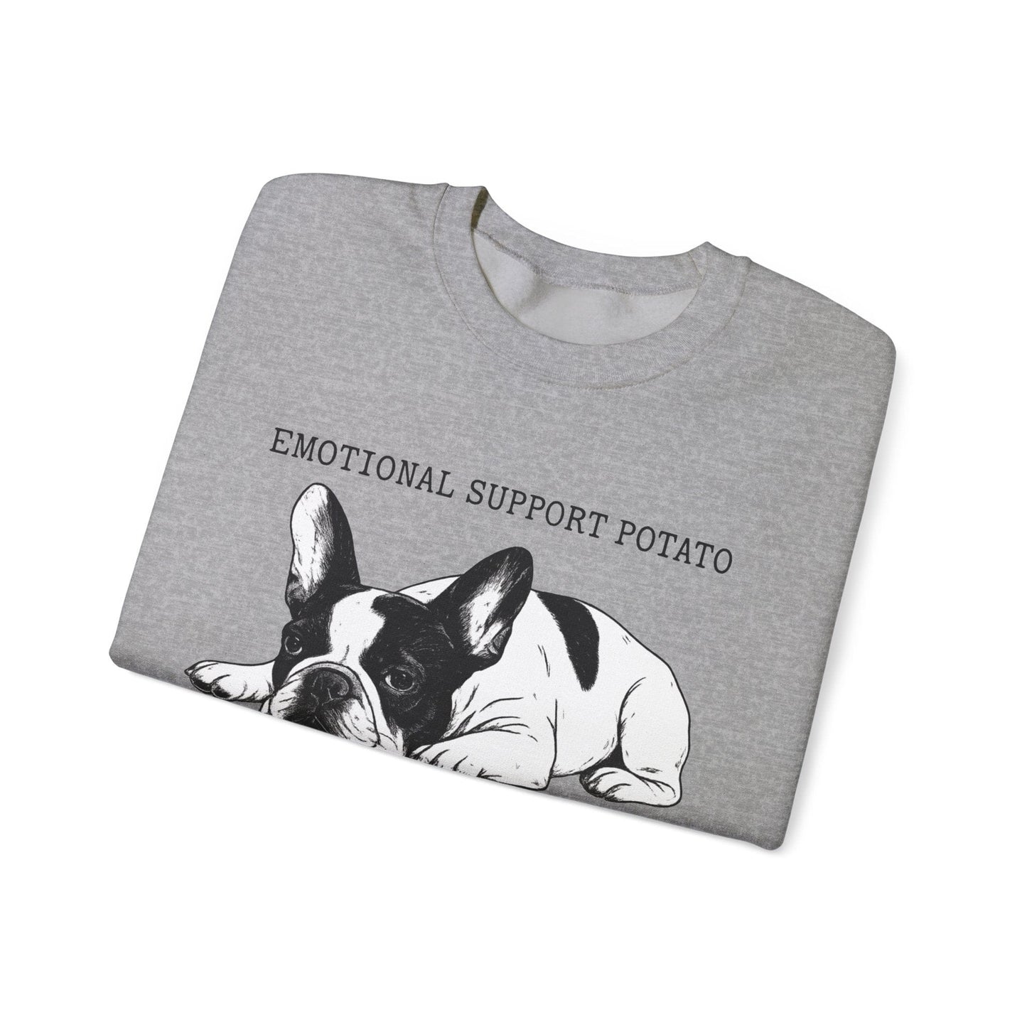 Piebald Frenchie Potato Sweatshirt