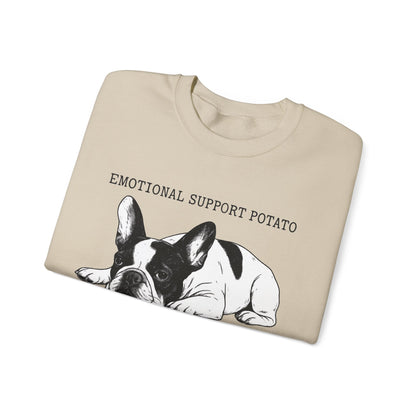 Piebald Frenchie Potato Sweatshirt