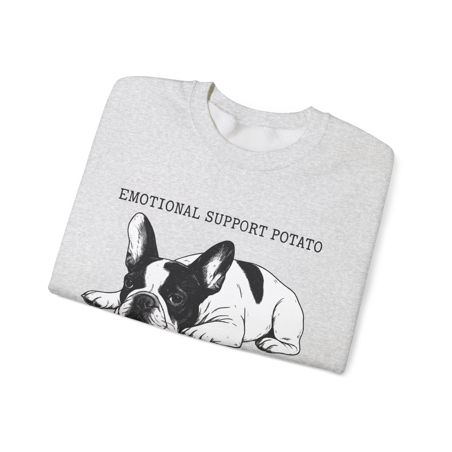 Piebald Frenchie Potato Sweatshirt