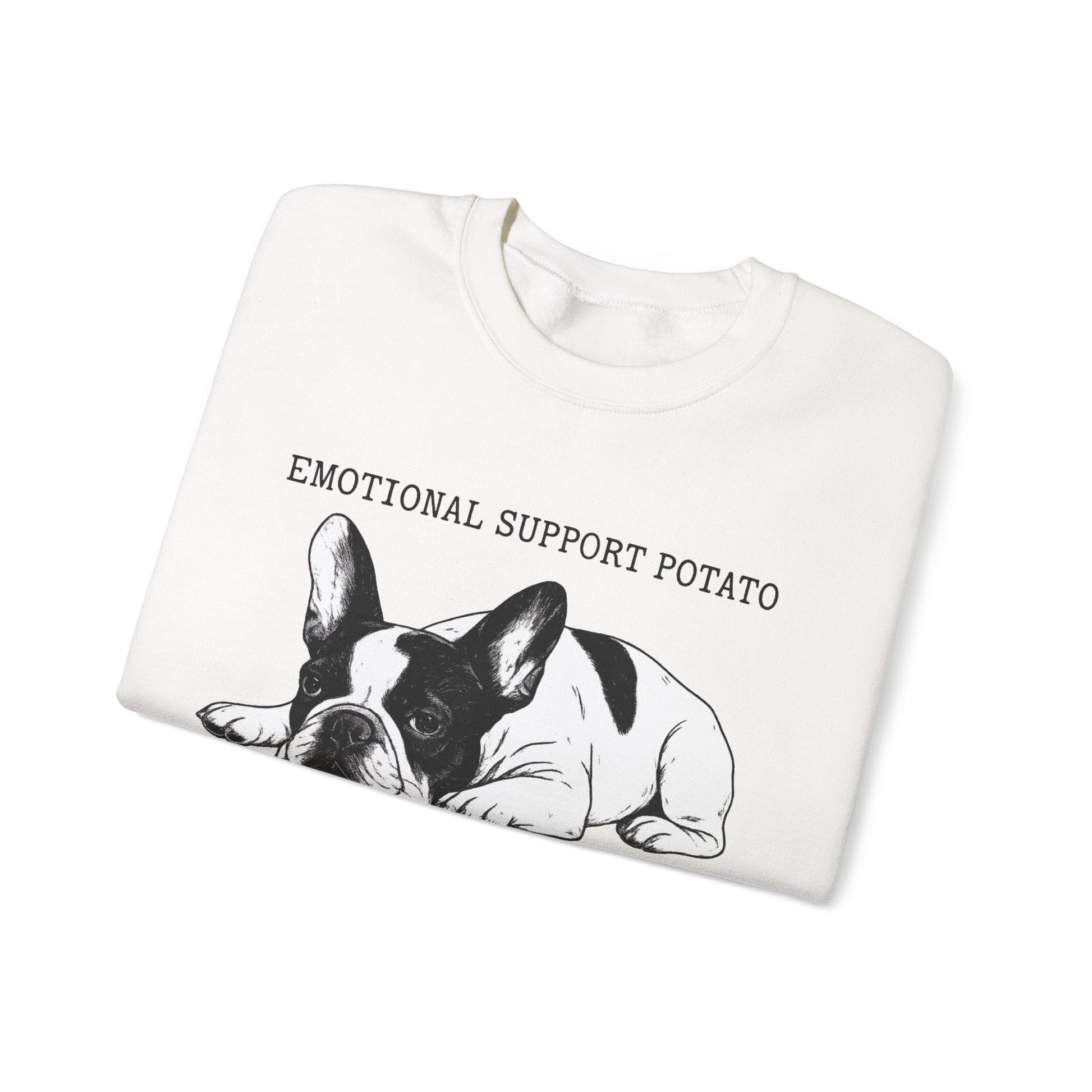Piebald Frenchie Potato Sweatshirt