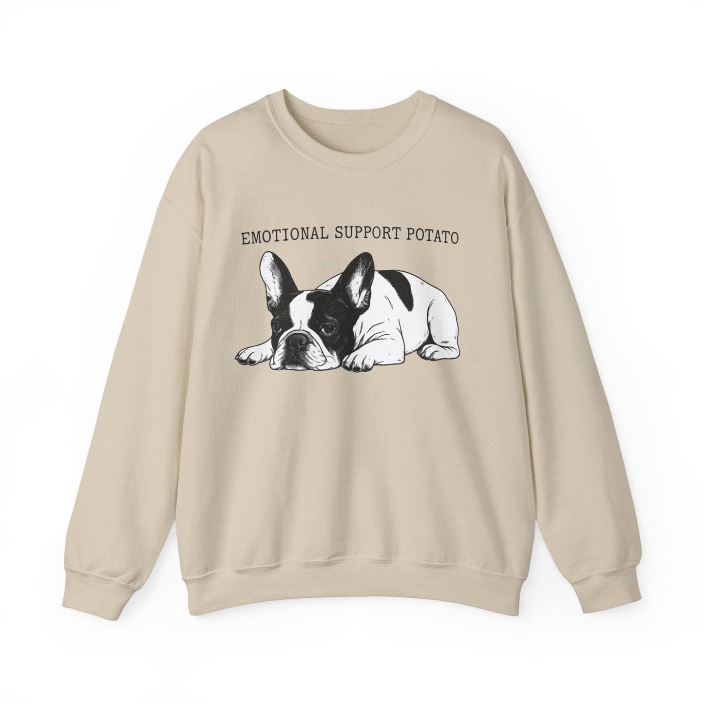 Piebald Frenchie Potato Sweatshirt