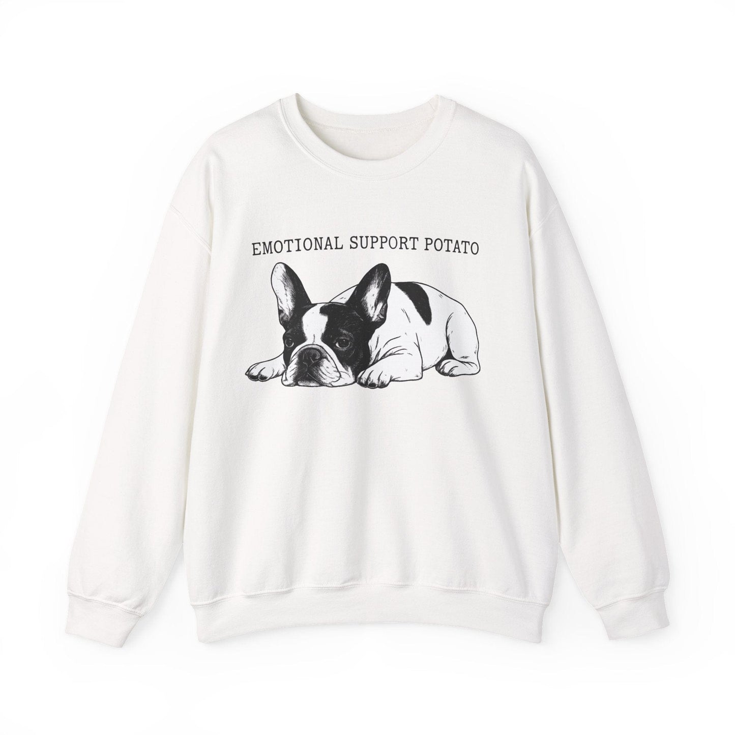 Piebald Frenchie Potato Sweatshirt