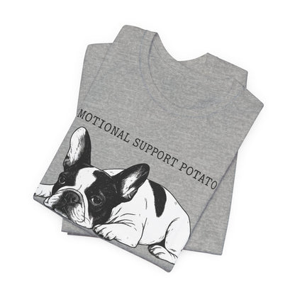 Piebald Frenchie Potato TShirt