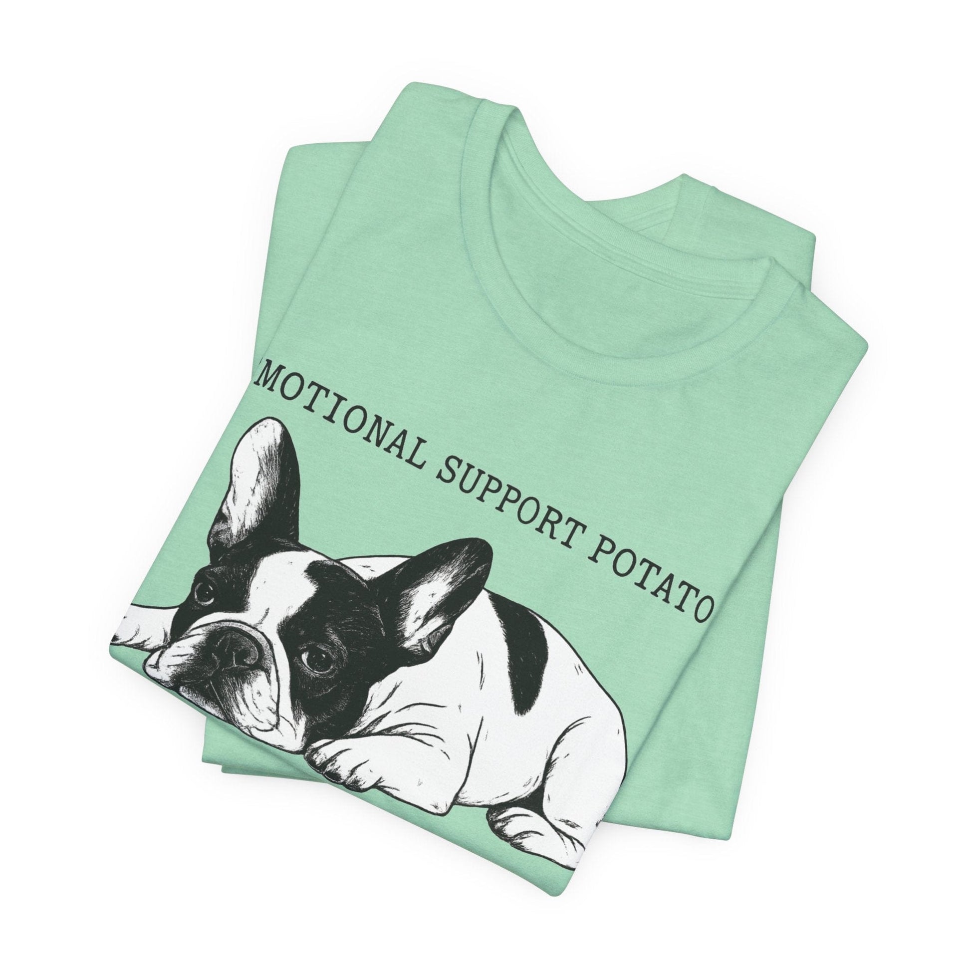 Piebald Frenchie Potato TShirt