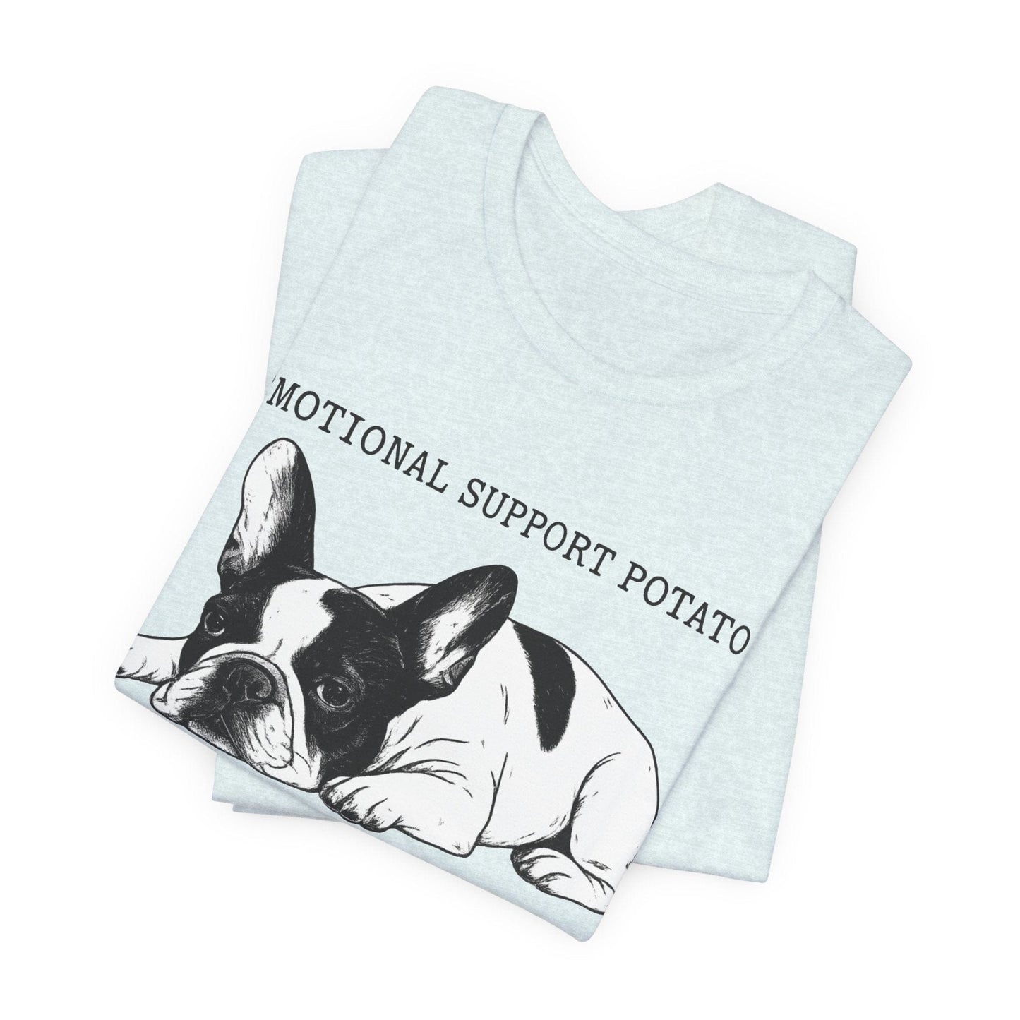 Piebald Frenchie Potato TShirt