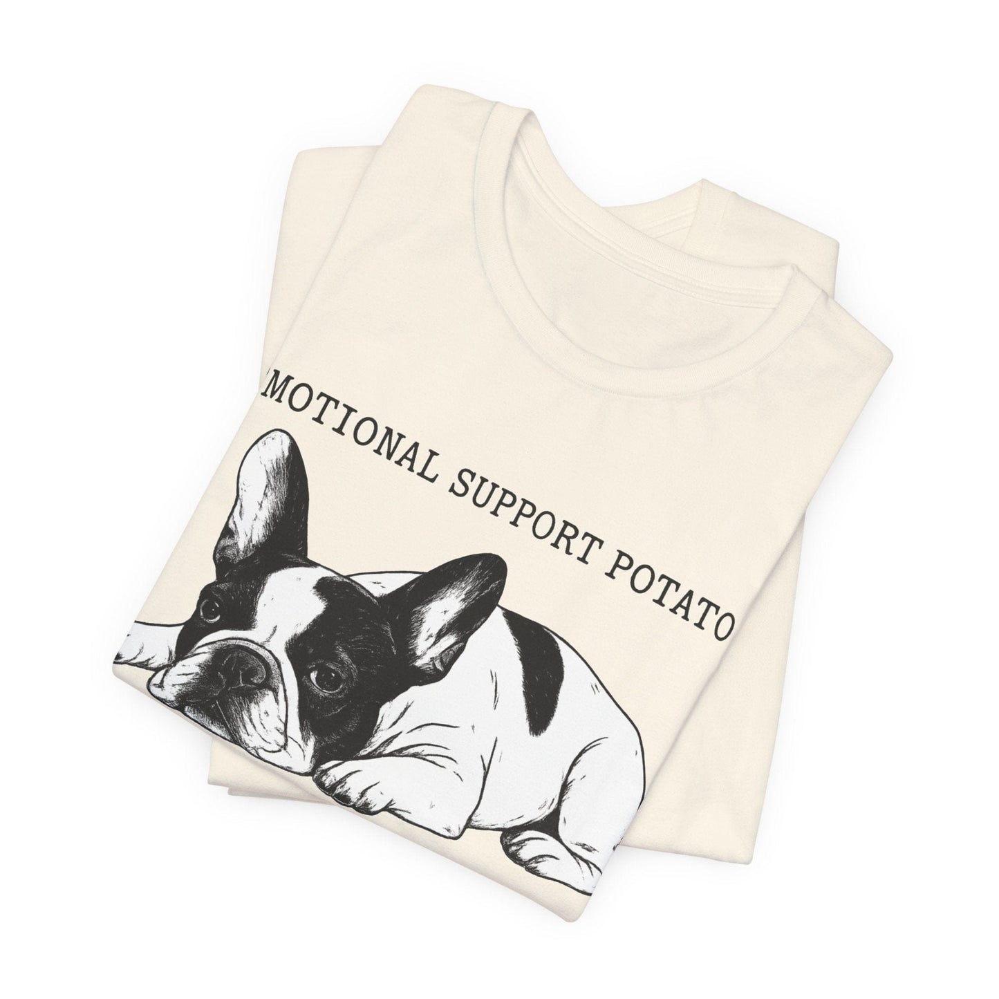 Piebald Frenchie Potato TShirt