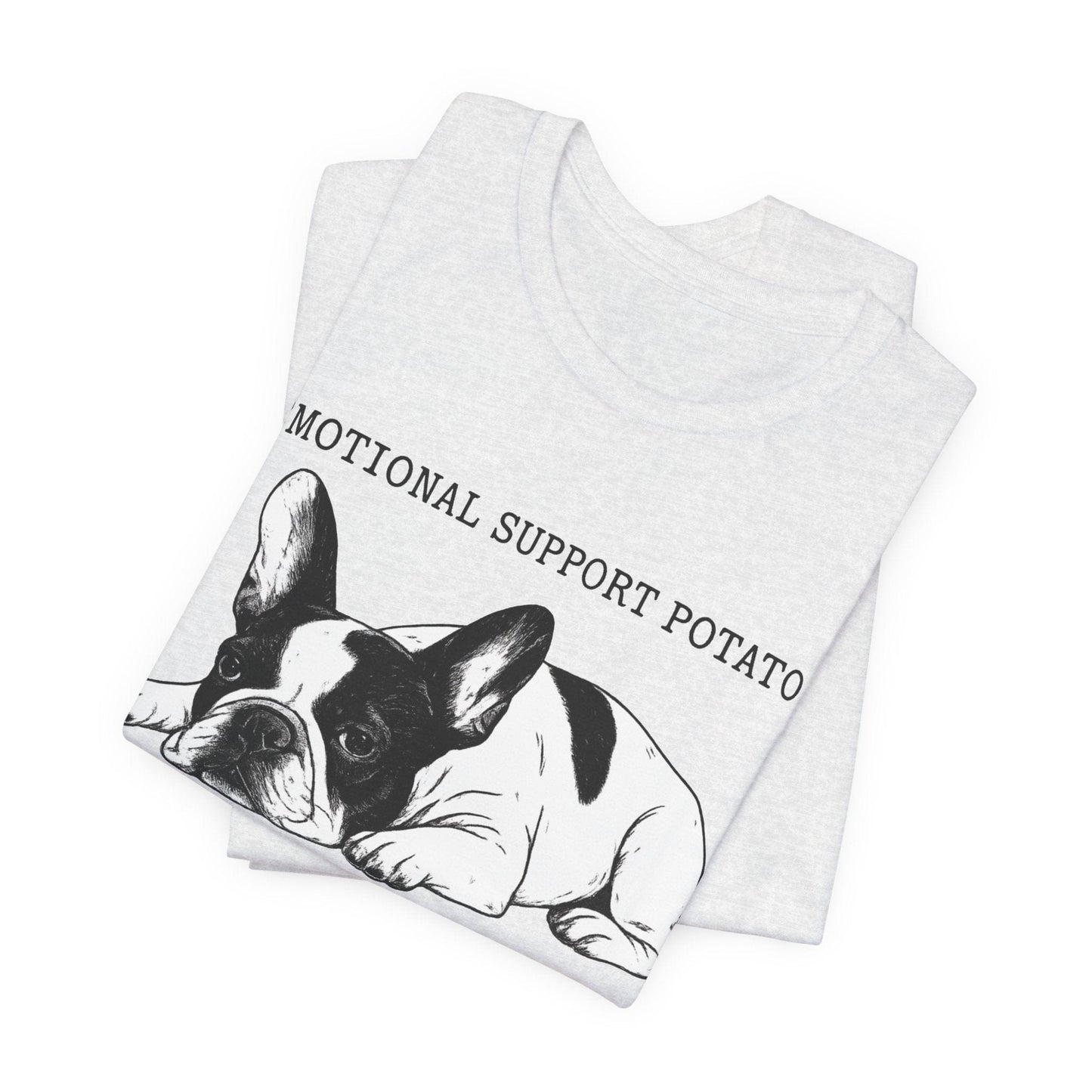 Piebald Frenchie Potato TShirt