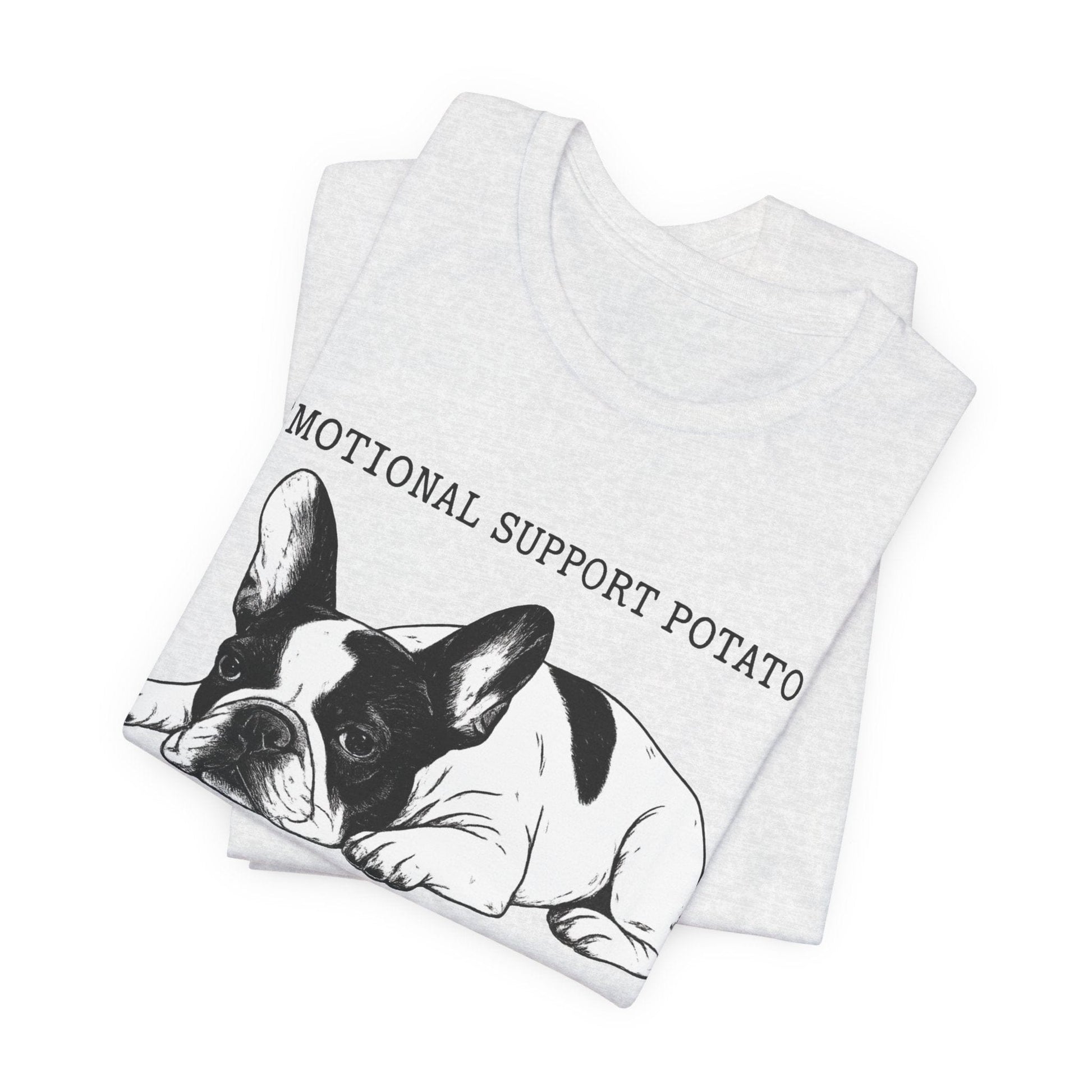 Piebald Frenchie Potato TShirt