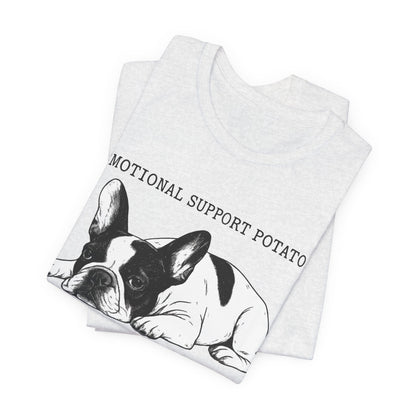 Piebald Frenchie Potato TShirt