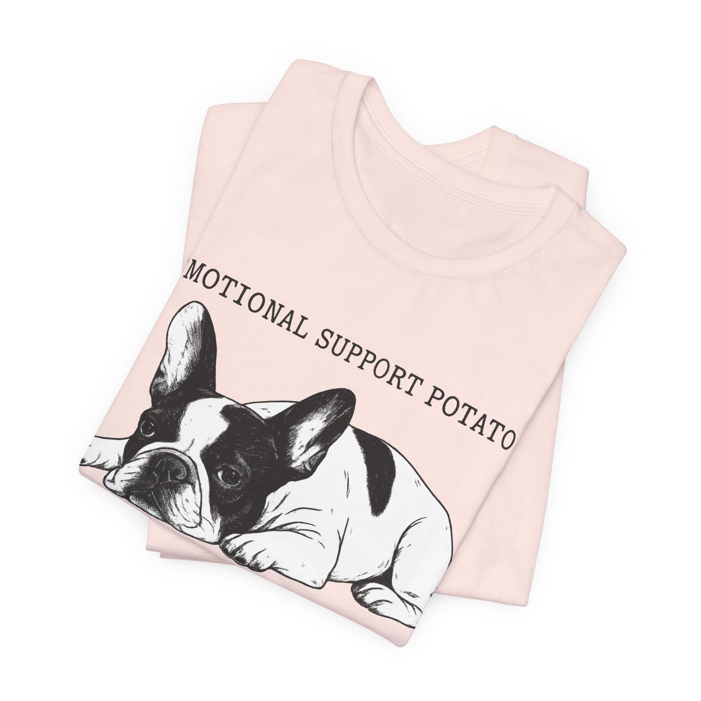 Piebald Frenchie Potato TShirt