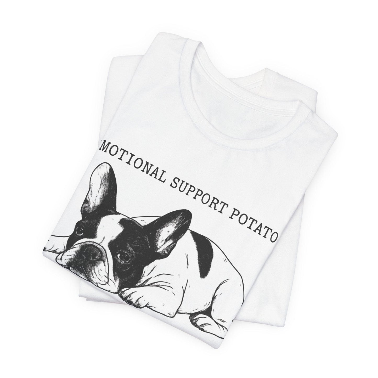 Piebald Frenchie Potato TShirt