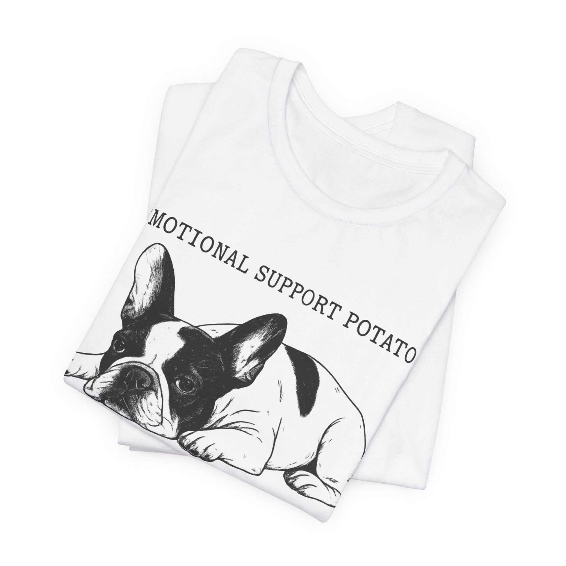Piebald Frenchie Potato TShirt