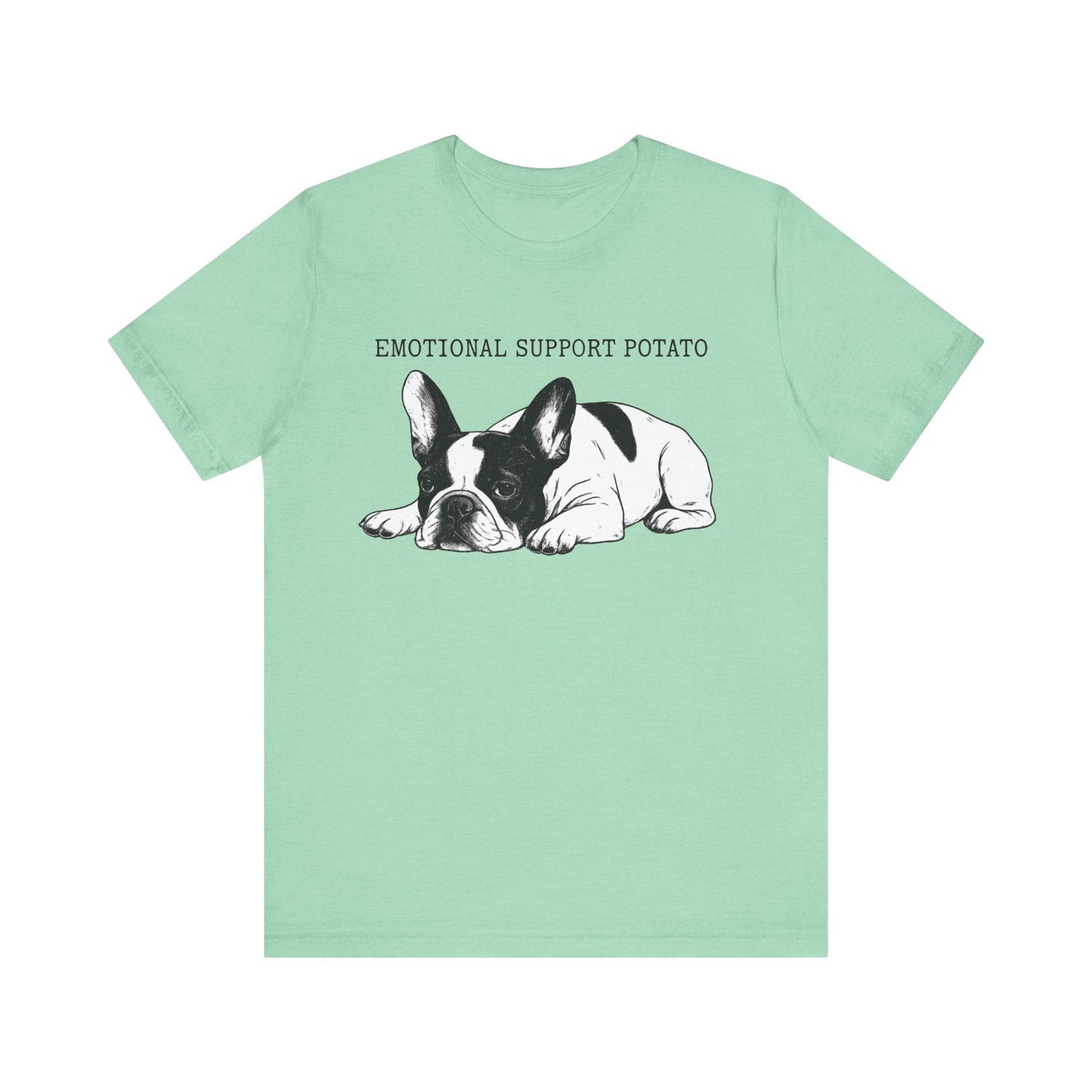 Piebald Frenchie Potato TShirt