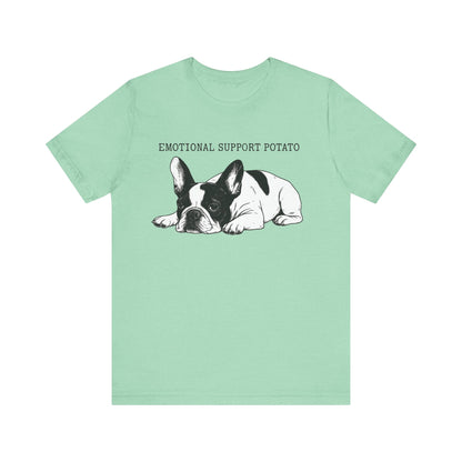 Piebald Frenchie Potato TShirt