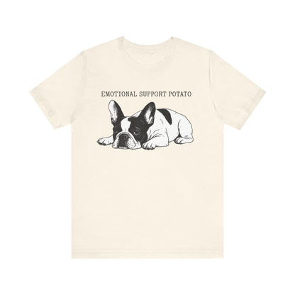 Piebald Frenchie Potato TShirt