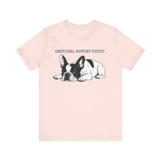 Piebald Frenchie Potato TShirt