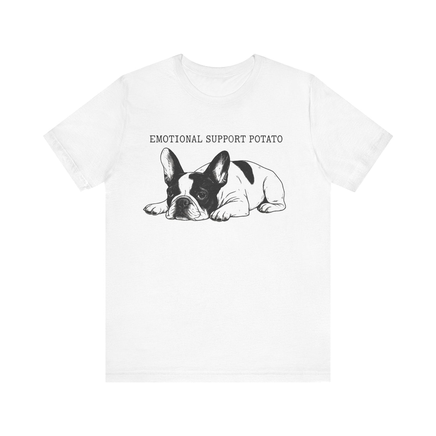 Piebald Frenchie Potato TShirt
