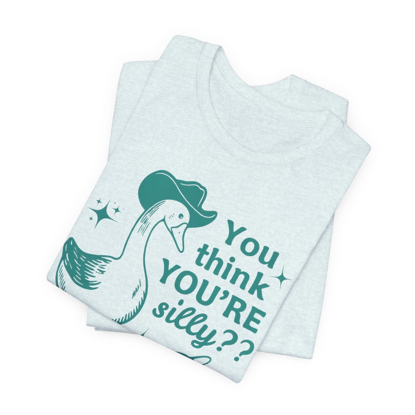 Piebald Frenchie Silly Goose Tshirt