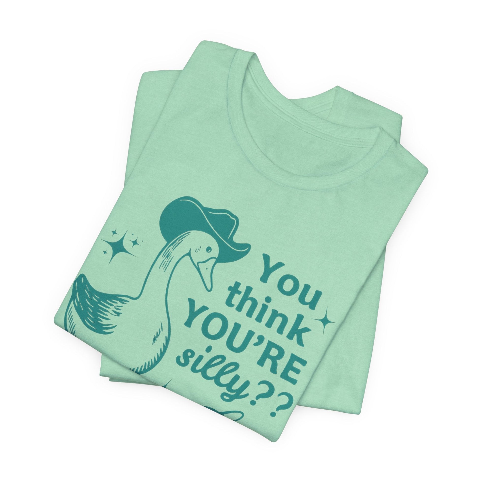 Piebald Frenchie Silly Goose Tshirt