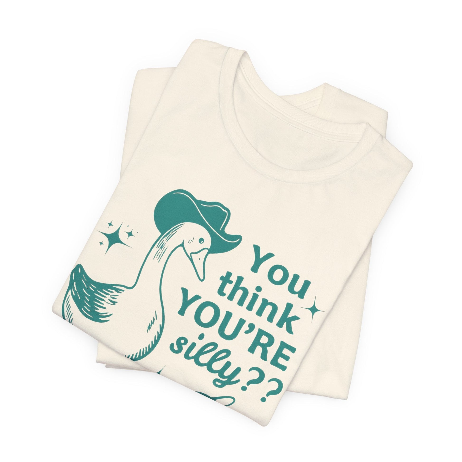 Piebald Frenchie Silly Goose Tshirt