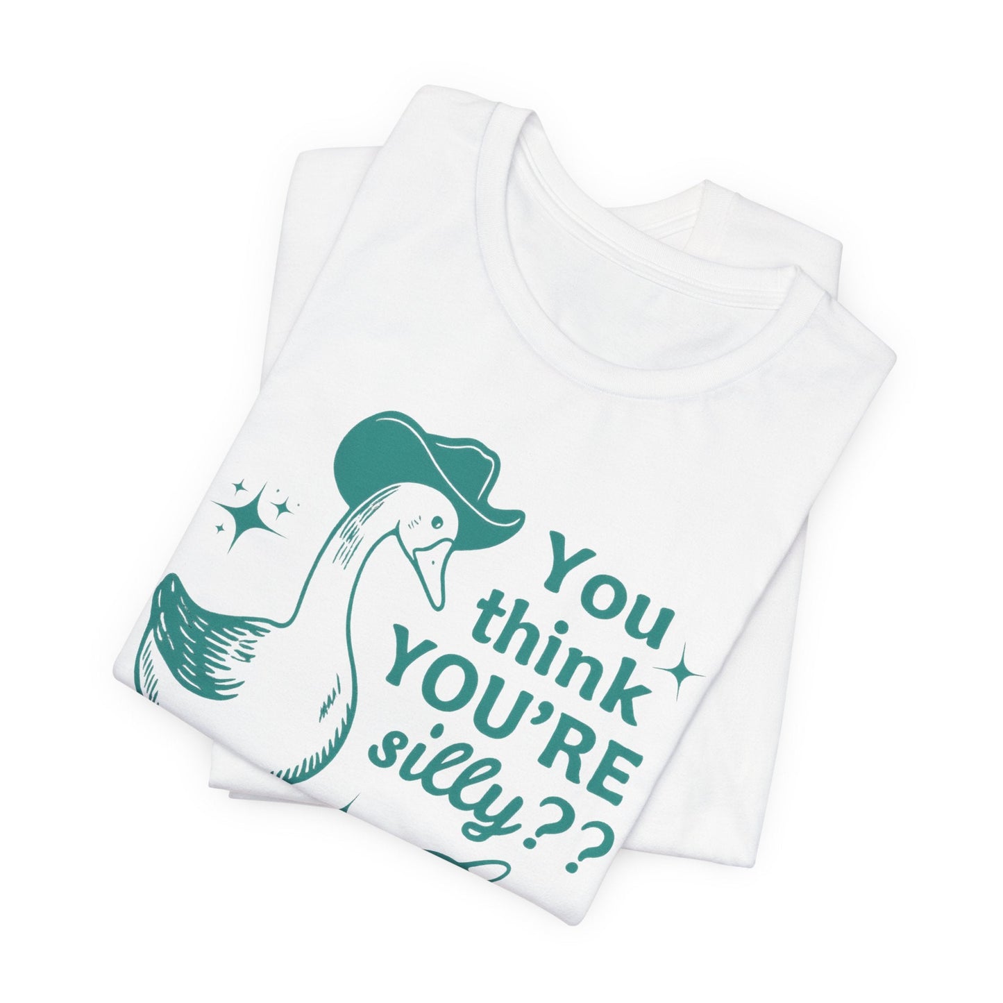 Piebald Frenchie Silly Goose Tshirt