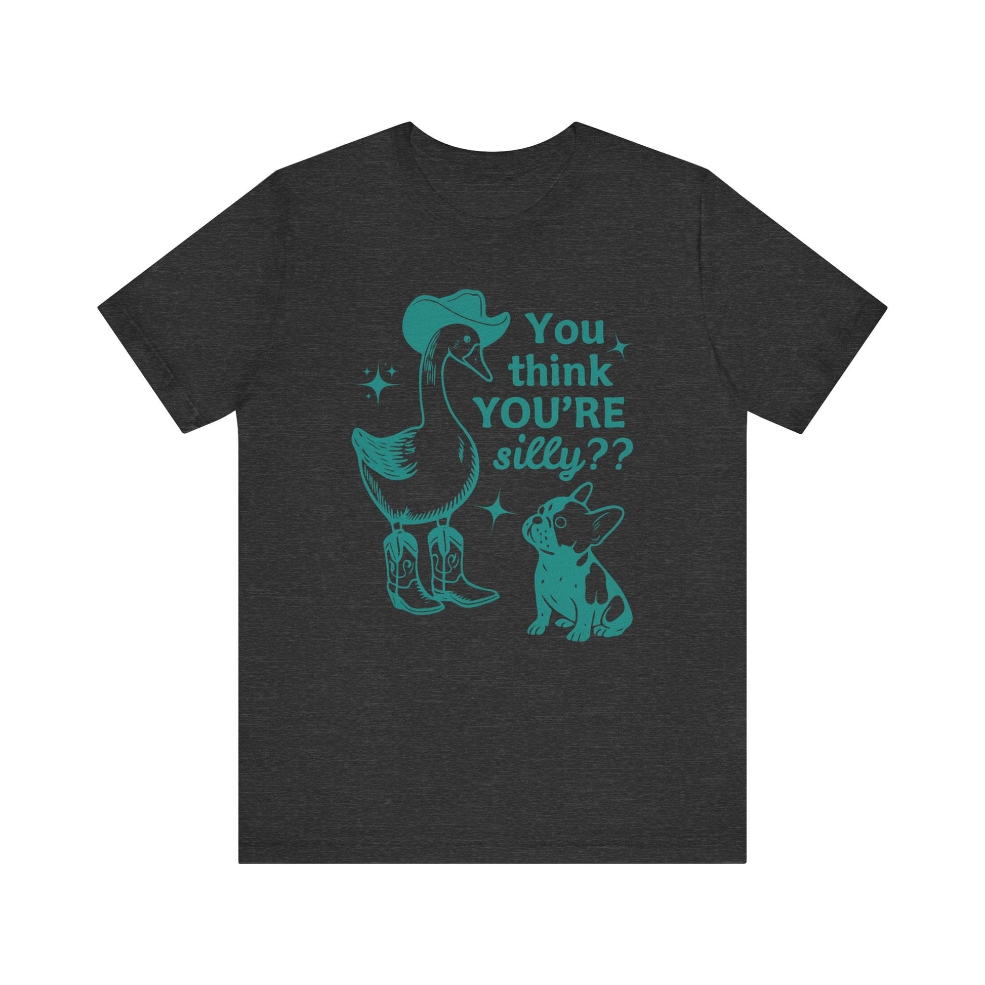 Piebald Frenchie Silly Goose Tshirt