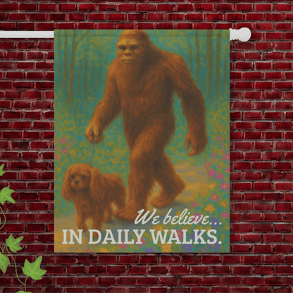 Ruby Cavalier Bigfoot Garden Flag 24.5'' × 32''