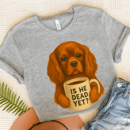 Ruby Cavalier Dead Yet TShirt Athletic Heather