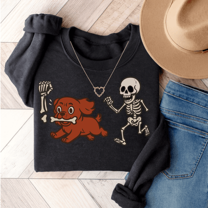 Ruby Cavalier Grave Robber Sweatshirt Dark Heather
