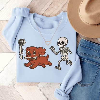 Ruby Cavalier Grave Robber Sweatshirt Light Blue